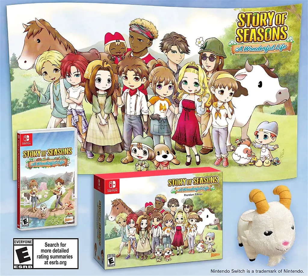 Story of Seasons: A Wonderful Life [Premium Edition] Nintendo Switch