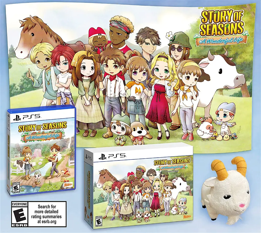 Story of Seasons: A Wonderful Life [Premium Edition] PLAYSTATION 5