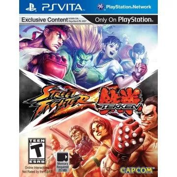 Street Fighter X Tekken Playstation Vita