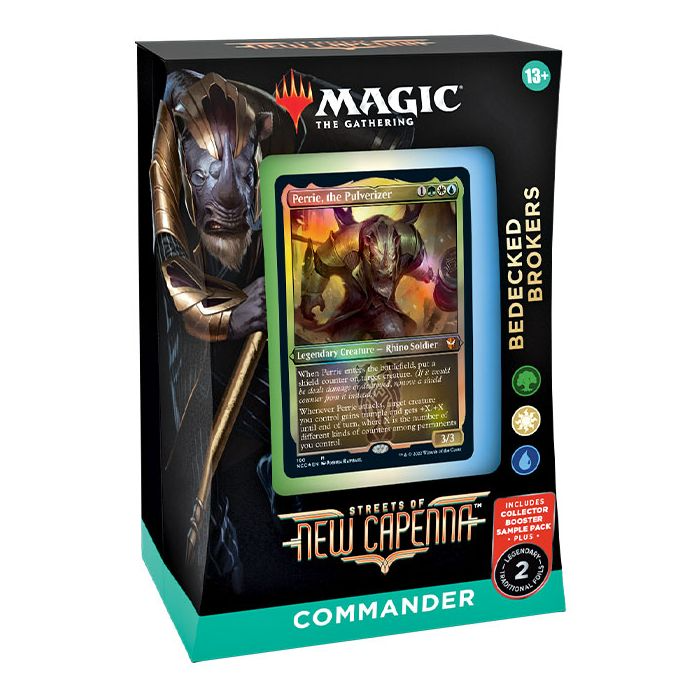 Magic The Gathering Streets Of New Capenna Commander Deck Bedecked Brokers
