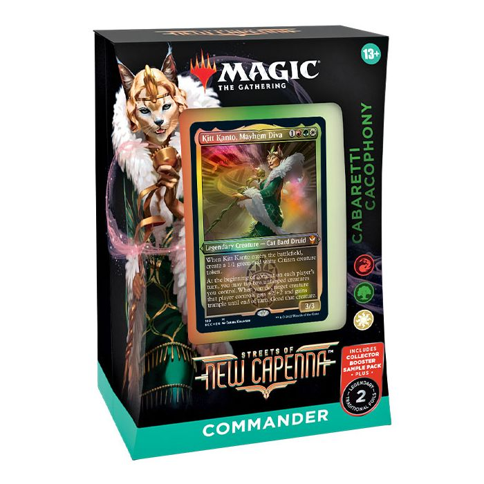 Magic The Gathering Streets Of New Capenna Commander Deck Cabaretti Cacophony