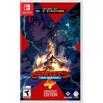 Streets of Rage 4 [Anniversary Edition] (Spanish Cover) Nintendo Switch