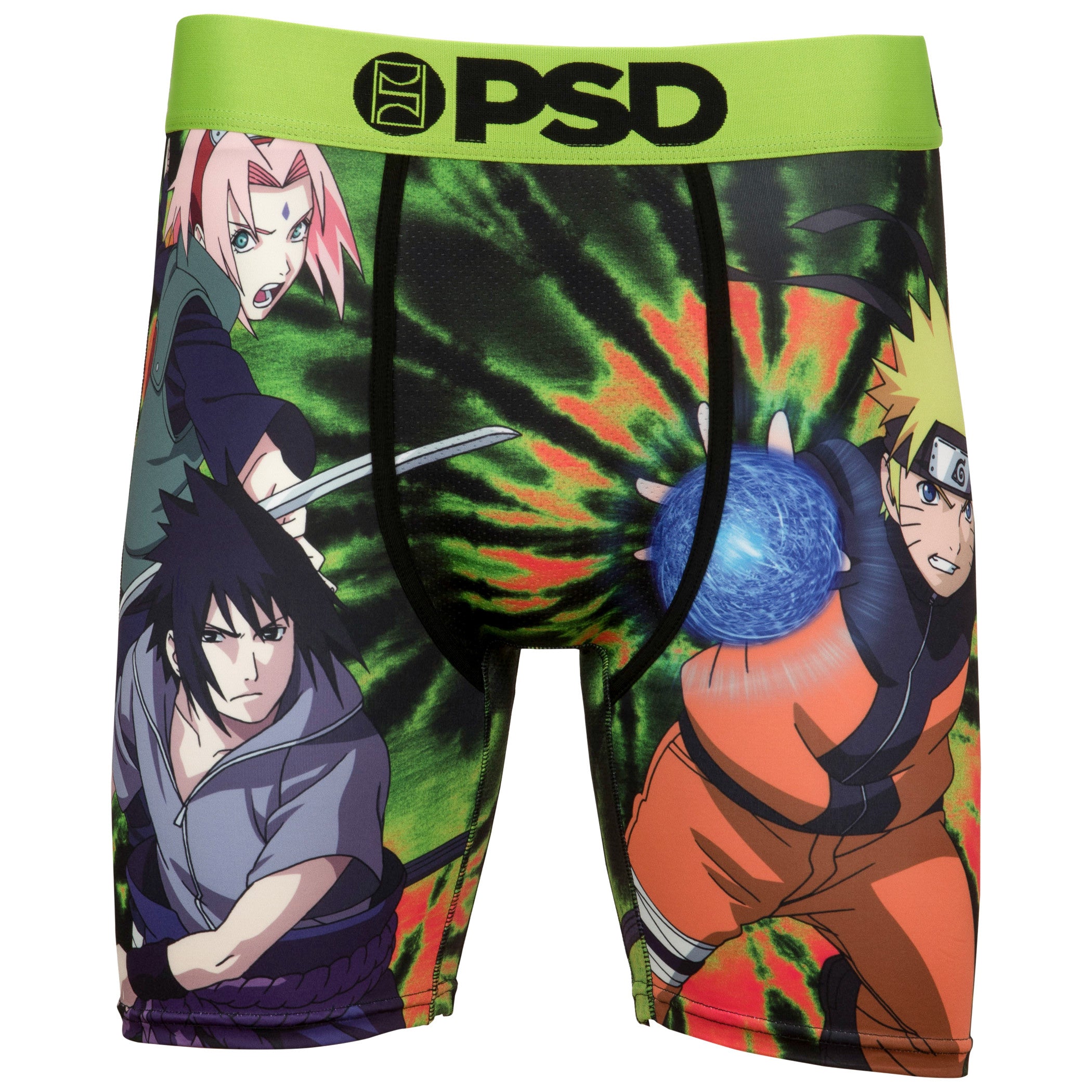 Naruto Tie-Dye Team PSD Boxer Briefs