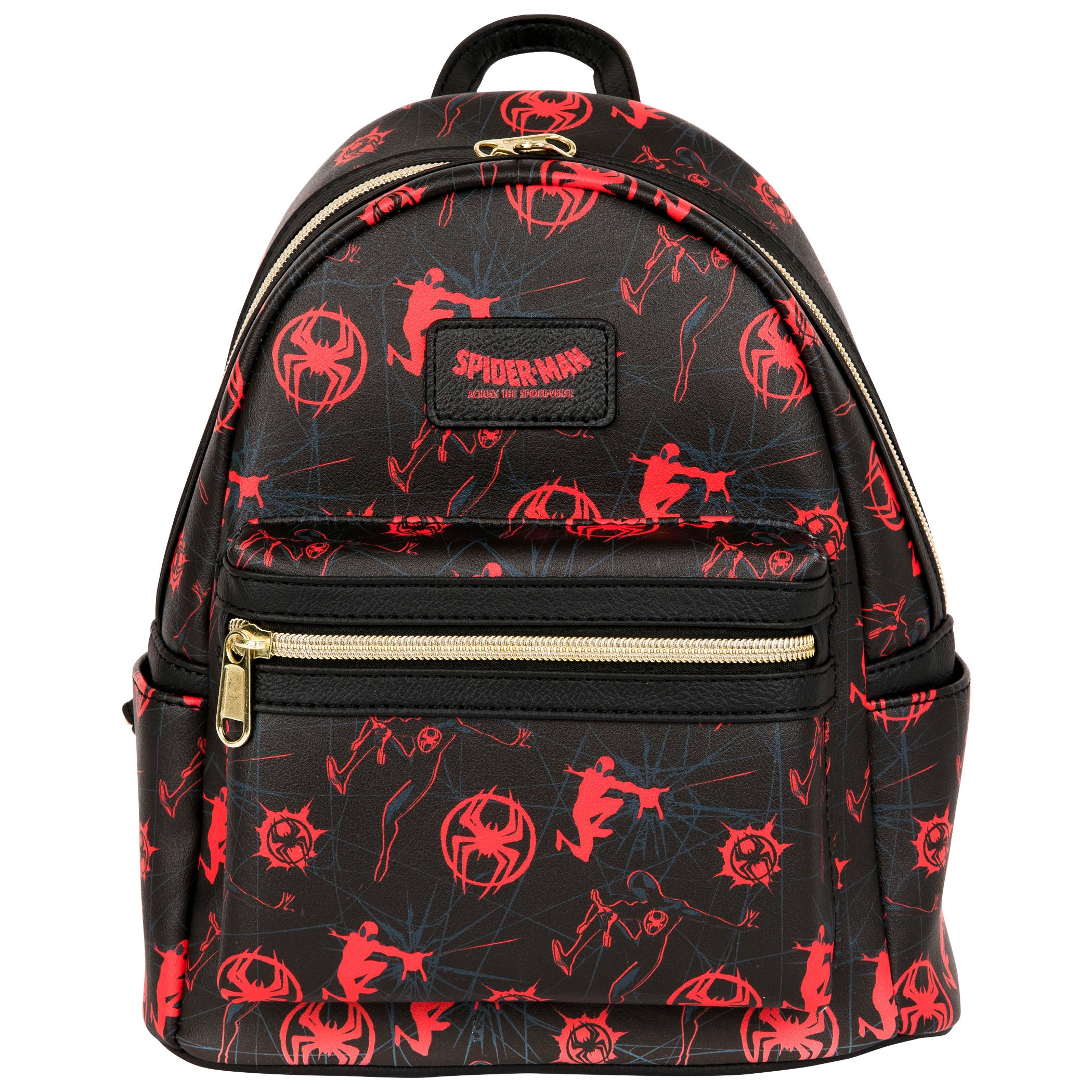 Spider-Man Across The Spider-Verse Web Mini-Backpack By Loungefly