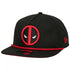 Deadpool Logo Black Colorway New Era Adjustable Golfer Rope Hat