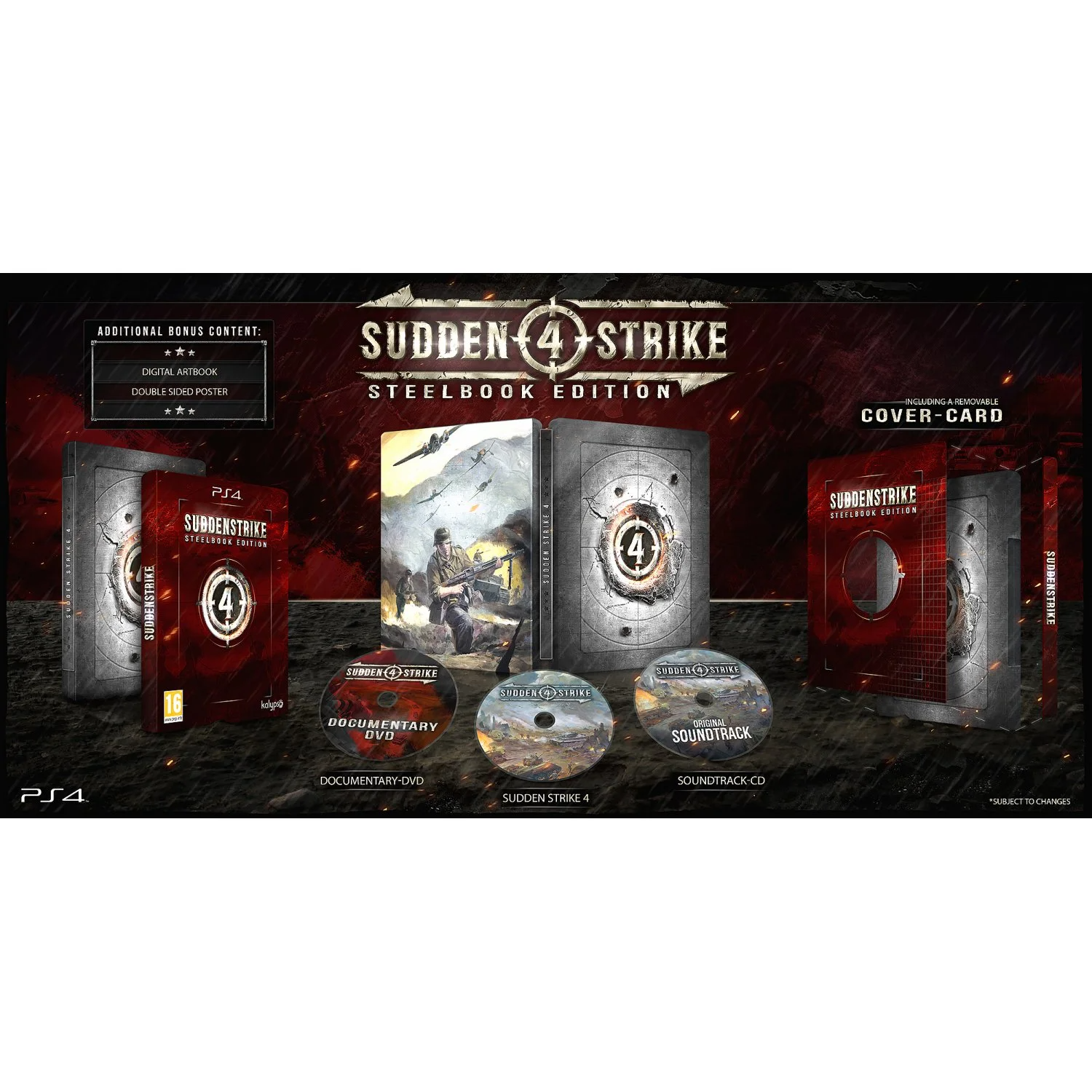 Sudden Strike 4 [Steelbook Edition] PlayStation 4