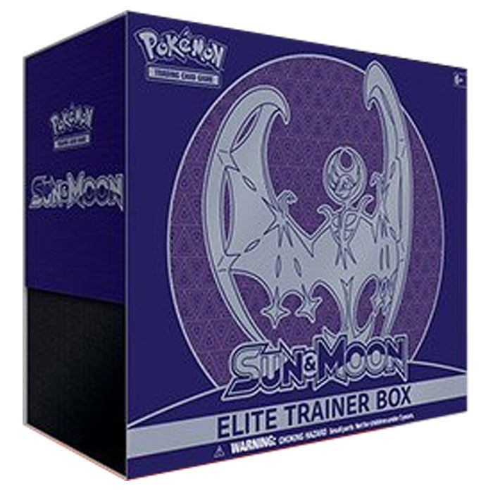 Pokemon Sun & Moon Base Set Lunala Elite Trainer Box