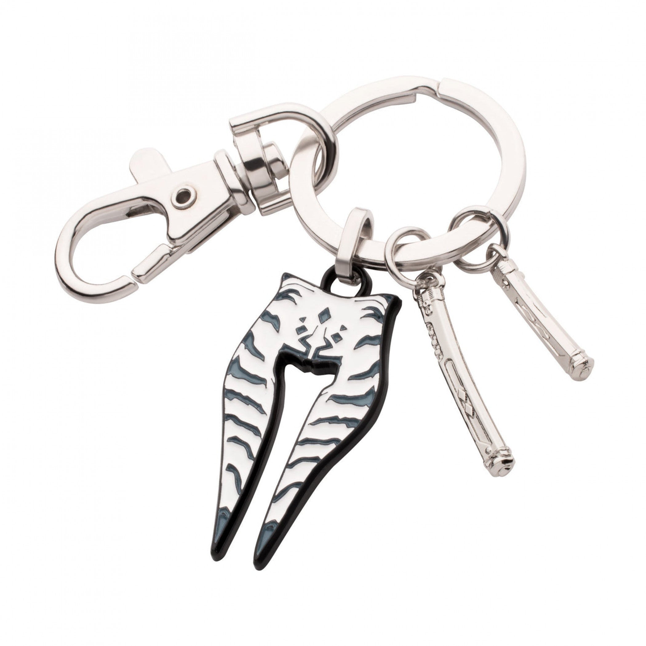 Star Wars Ahsoka Headdress Keychain with Charms