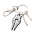 Star Wars Ahsoka Headdress Keychain with Charms