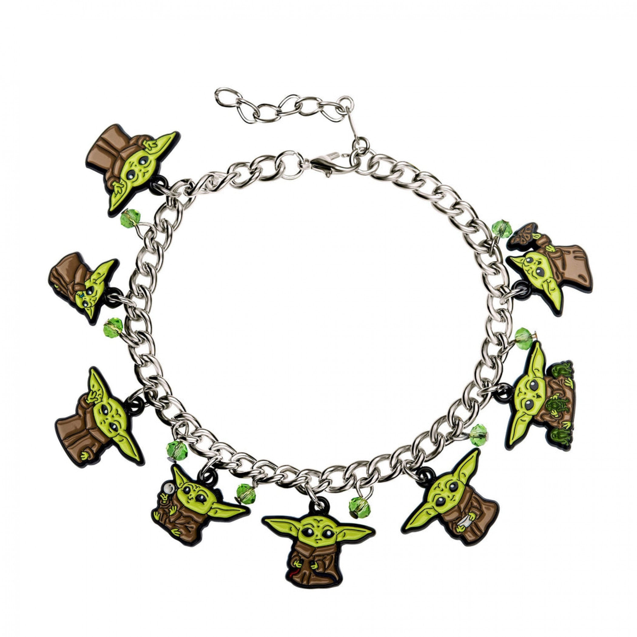 Star Wars The Mandalorian Grogu Charm Bracelet