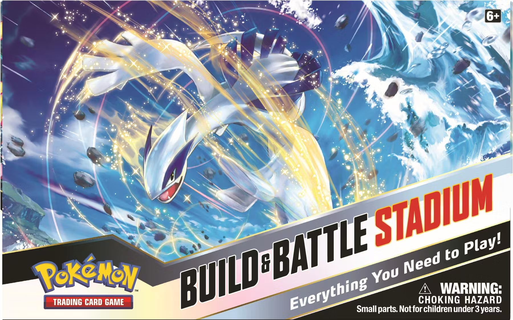 Pokemon Sword & Shield: Silver Tempest Build & Battle Stadium Box