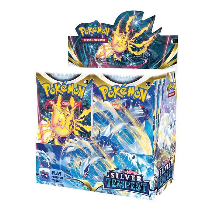 Pokemon Sword & Shield Silver Tempest Booster Box