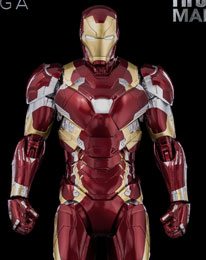Infinity Saga DLX Action Figure 1/12 Iron Man Mark 46 17 cm