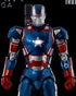 Infinity Saga DLX Action Figure 1/12 Iron Patriot 17 cm