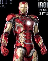 Infinity Saga DLX Action Figure 1/12 Iron Man Mark 43 (Battle Damage) Limited Edition 17 cm