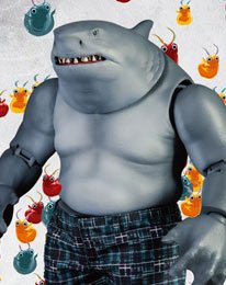 The Suicide Squad Dynamic 8ction Heroes Action Figure 1/9 King Shark 21 cm
