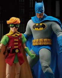 Batman The Dark Knight Returns Dynamic 8ction Heroes Action Figures 1/9 Batman & Robin 16 - 21 cm