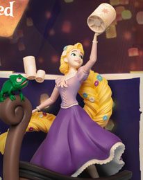 Disney Story Book Series D-Stage PVC Diorama Rapunzel 15 cm