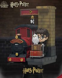 Harry Potter D-Stage PVC Diorama Platform 9 3/4 New Version 15 cm