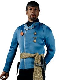 Star Trek: The Original Series Action Figure 1/6 Mirror Universe Spock 30 cm