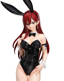 Fairy Tail PVC Statue 1/4 Erza Scarlet Bare Leg Bunny Ver. 48 cm