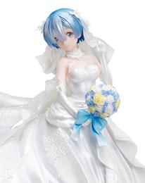 Re:ZERO -Starting Life in Another World- PVC Statue 1/7 Rem Wedding Dress Ver. 23 cm