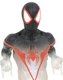 Marvel Comics Bust Camouflage Miles Morales SDCC 2021 Previews Exclusive 18 cm