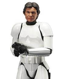 Star Wars Episode IV Milestones Statue 1/6 Han Solo (Stormtrooper Disguise) 40th Anniversary Exclusive 30 cm