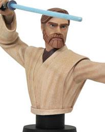 Star Wars The Clone Wars Bust 1/7 Obi-Wan Kenobi 15 cm