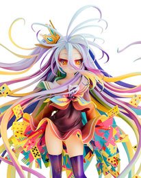 No Game No Life Statue 1/7 Shiro Yuu Kamiya Art Works 28 cm