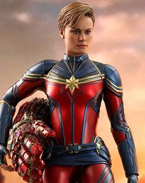 Avengers: Endgame Movie Masterpiece Series PVC Action Figure 1/6 Captain Marvel 29 cm