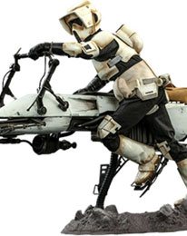 Star Wars The Mandalorian Action Figure 1/6 Scout Trooper & Speeder Bike 30 cm