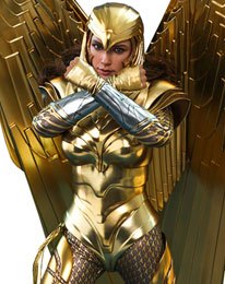 Wonder Woman 1984 Movie Masterpiece Action Figure 1/6 Golden Armor Wonder Woman 30 cm
