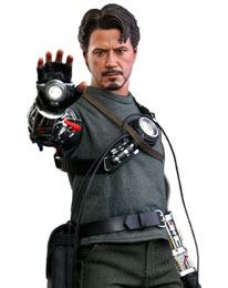 Iron Man Movie Masterpiece Action Figure 1/6 Tony Stark (Mech Test Deluxe Version) 30 cm