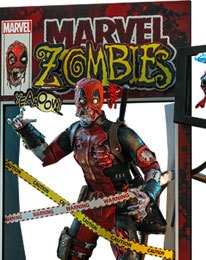Marvel Zombies Comic Masterpiece Action Figure 1/6 Zombie Deadpool 31 cm
