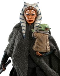 Star Wars The Mandalorian Action Figure 2-Pack 1/6 Ahsoka Tano & Grogu 29 cm