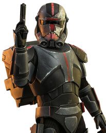 Star Wars: The Bad Batch Action Figure 1/6 Hunter 30 cm