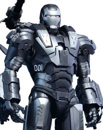 Iron Man 2 Movie Masterpiece Action Figure 1/6 War Machine 32 cm