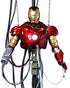 Iron Man Movie Masterpiece Action Figure 1/6 Iron Man Mark III (Construction Version) 39 cm