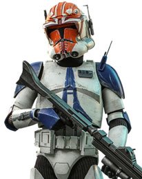 Star Wars The Clone Wars Action Figure 1/6 Captain Vaughn 30 cm