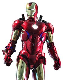 Iron Man 2 Action Figure 1/4 Iron Man Mark IV 49 cm