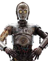 Star Wars: Episode II Action Figure 1/6 C-3PO 29 cm