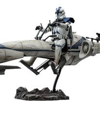 Star Wars The Clone Wars Action Figure 1/6 Commander Appo & BARC Speeder 30 cm