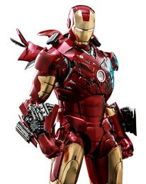 Iron Man Movie Masterpiece Series Diecast Action Figure 1/6 Iron Man Mark III (2.0) 32 cm