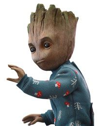 I Am Groot Action Figure Groot Deluxe Version 26 cm