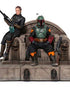 Star Wars The Mandalorian Deluxe Art Scale Statue 1/10 Boba Fett & Fennec on Throne 23 cm