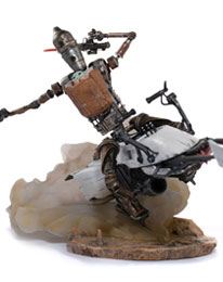 Star Wars The Mandalorian Deluxe Art Scale Statue 1/10 IG-11 & The Child 20 cm