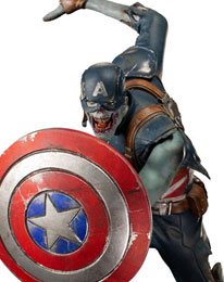 What If...? Art Scale Statue 1/10 Captain America Zombie 22 cm