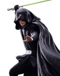 Star Wars The Mandalorian BDS Art Scale Statue 1/10 Luke Skywalker Combat Version 24 cm