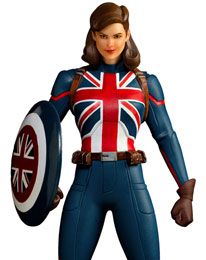What If...? Art Scale Statue 1/10 Captain Carter 24 cm